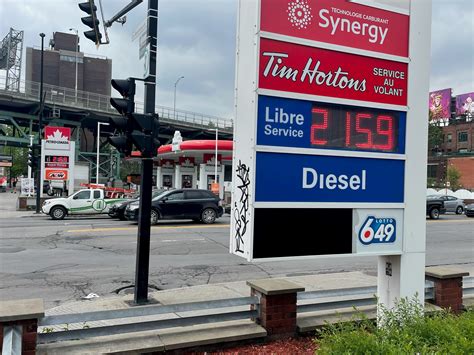 gas prices montreal